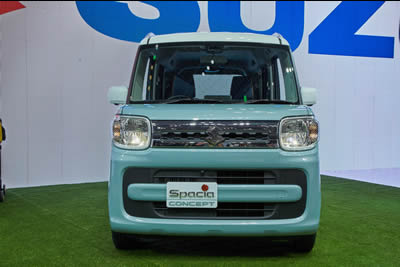 The SPACIA CONCEPT is a concept model of the Spacia, a user-friendly tall miniwagon with low floor, spacious cabin, and rear sliding doors on both sides. 